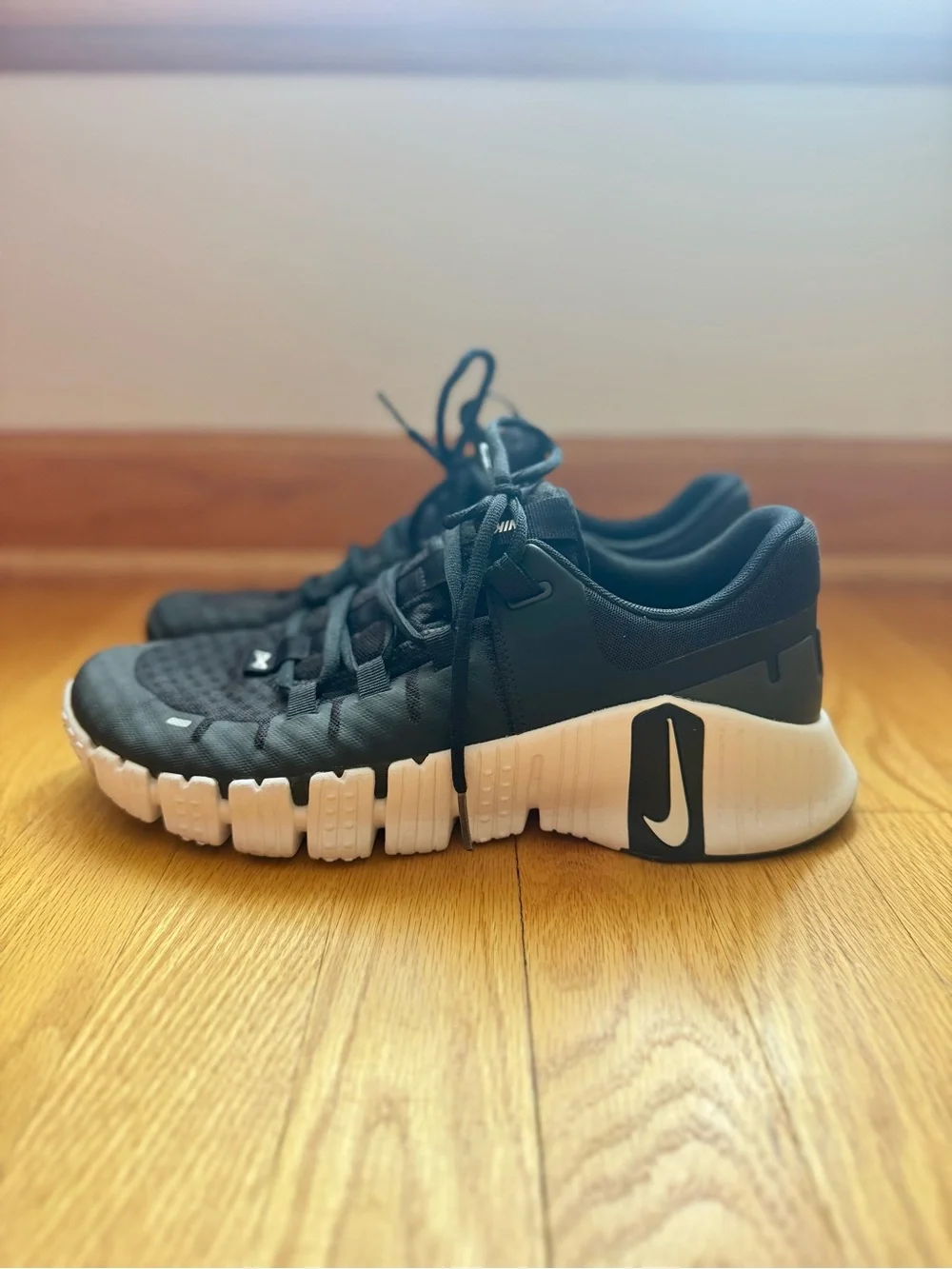 Nike Metcon Black and White Training Shoes